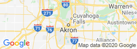 Akron map
